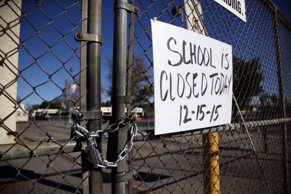 APTOPIX Los Angeles Schools Threat